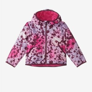 The North Face Reversible Shady Glade Hooded Jacket (Toddler) pink